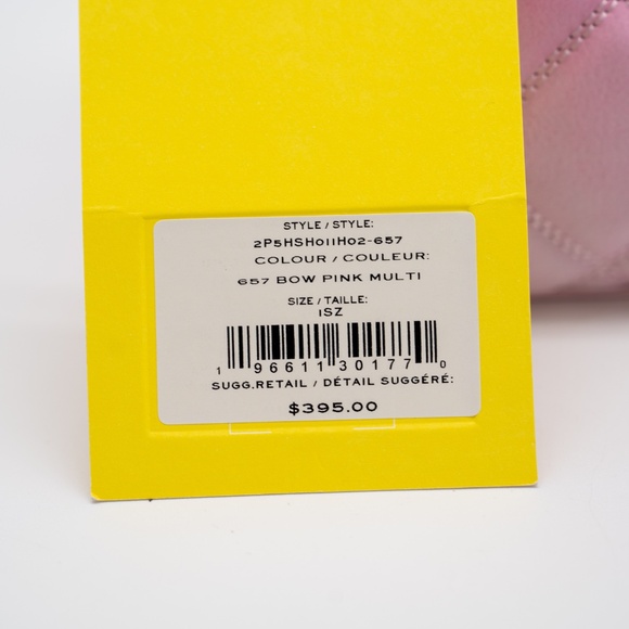 Marc Jacobs Mini Shoulder Bag Dual Pink Ombre Leather - Picture 10 of 10